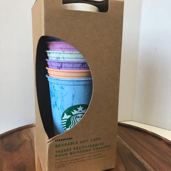 Starbucks reusable Siren plastic 🌈 rainbow cups - Picture 2 of 4